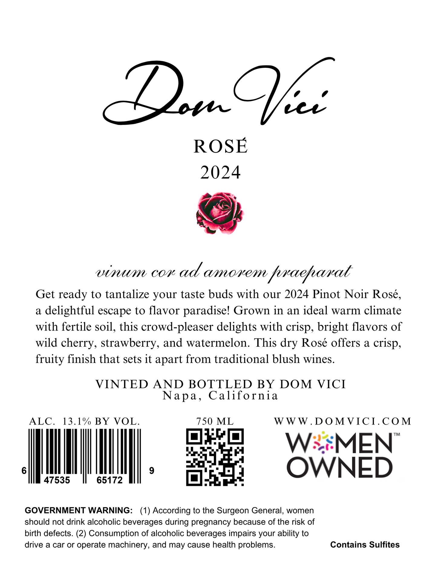 Dom Vici Wine Trio - 3 bottles