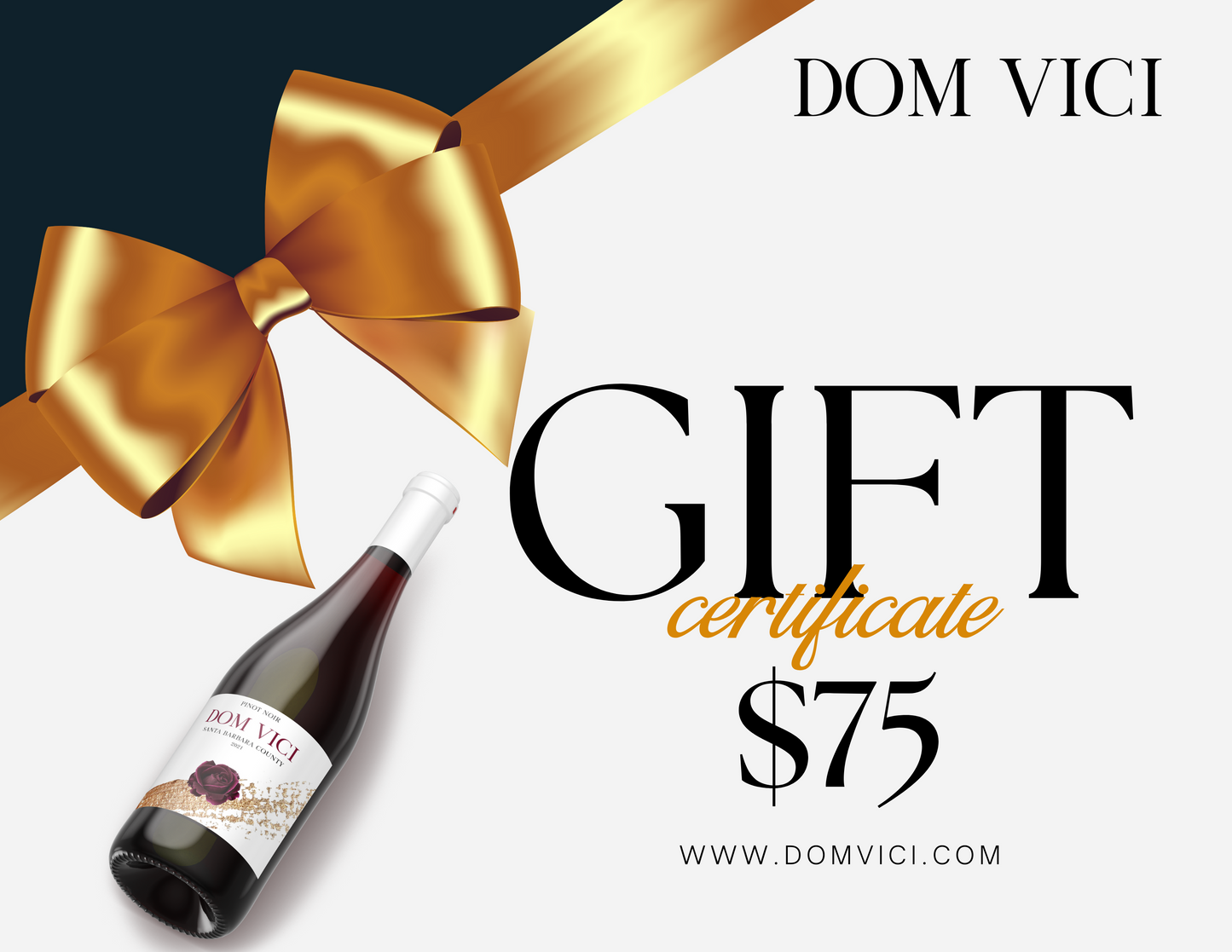 Dom Vici Wine Gift Card