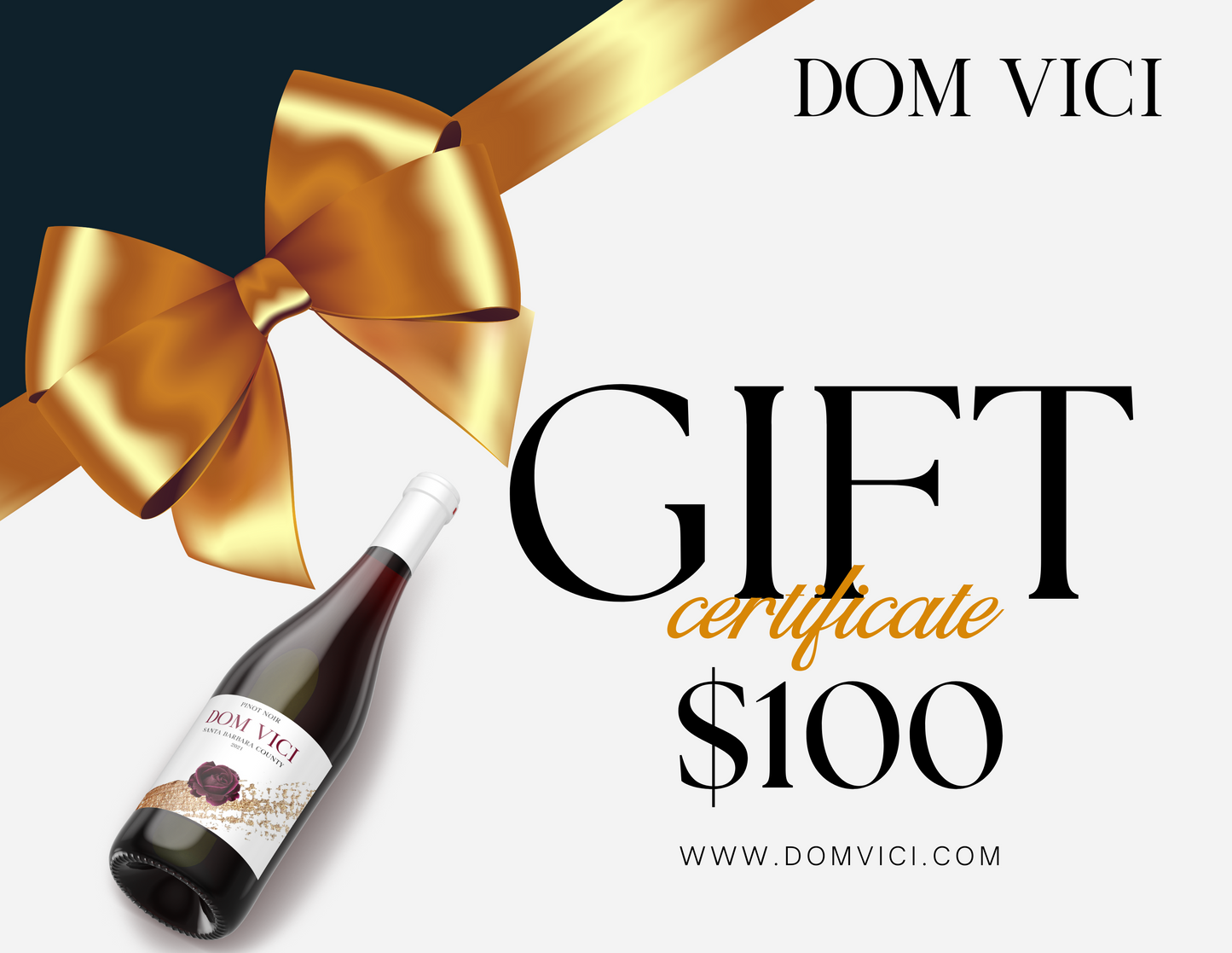 Dom Vici Wine Gift Card